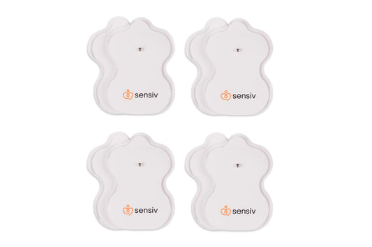 Sensiv TENS Small Replacement Pads 4 pairs (use with Multi-Channel and Full-Body units)