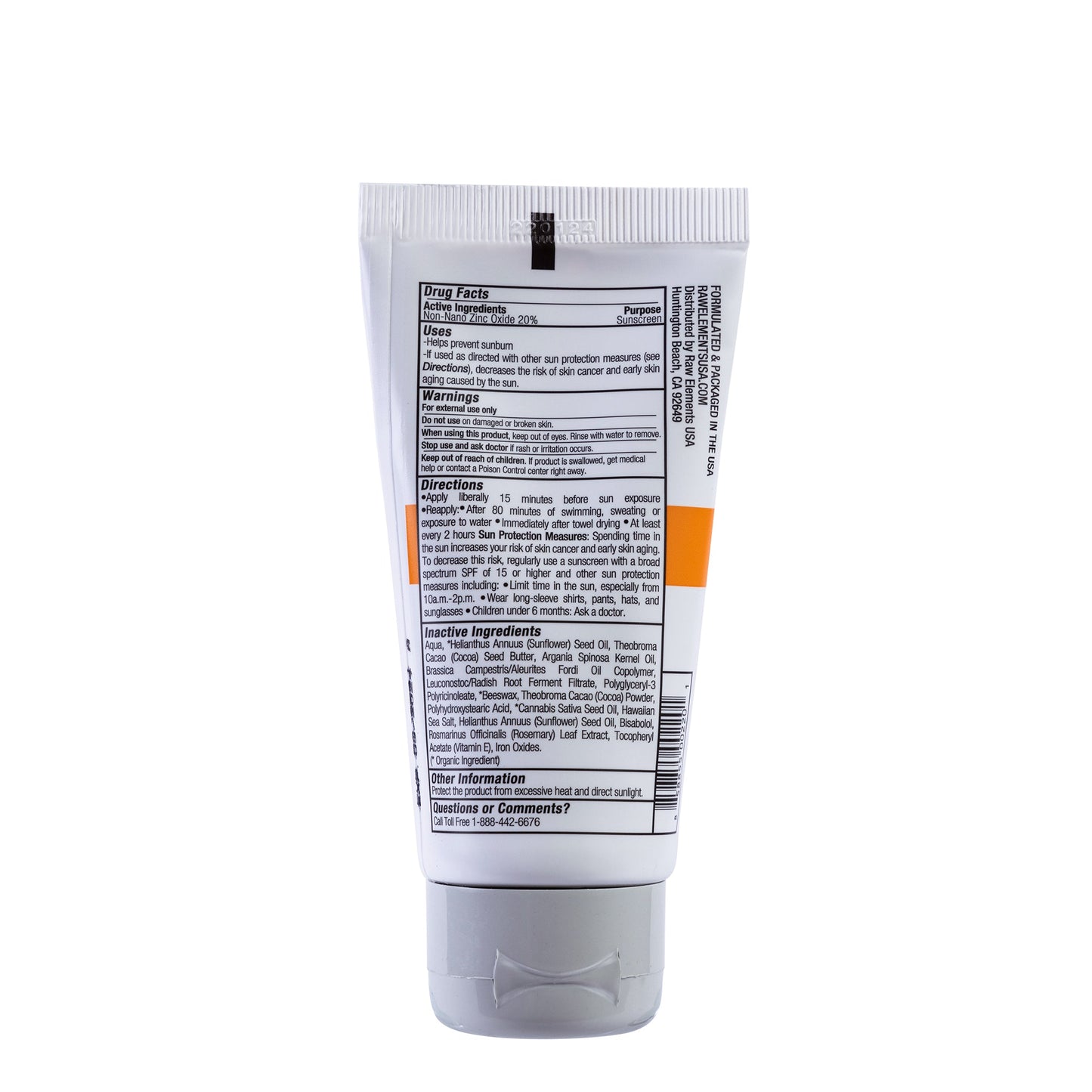 Raw Elements Daily Face Tinted Mineral Sunscreen SPF 30, 1.8 fl. oz.