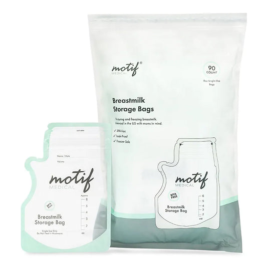 Motif Breast Milk Storage Bags, 40 Count