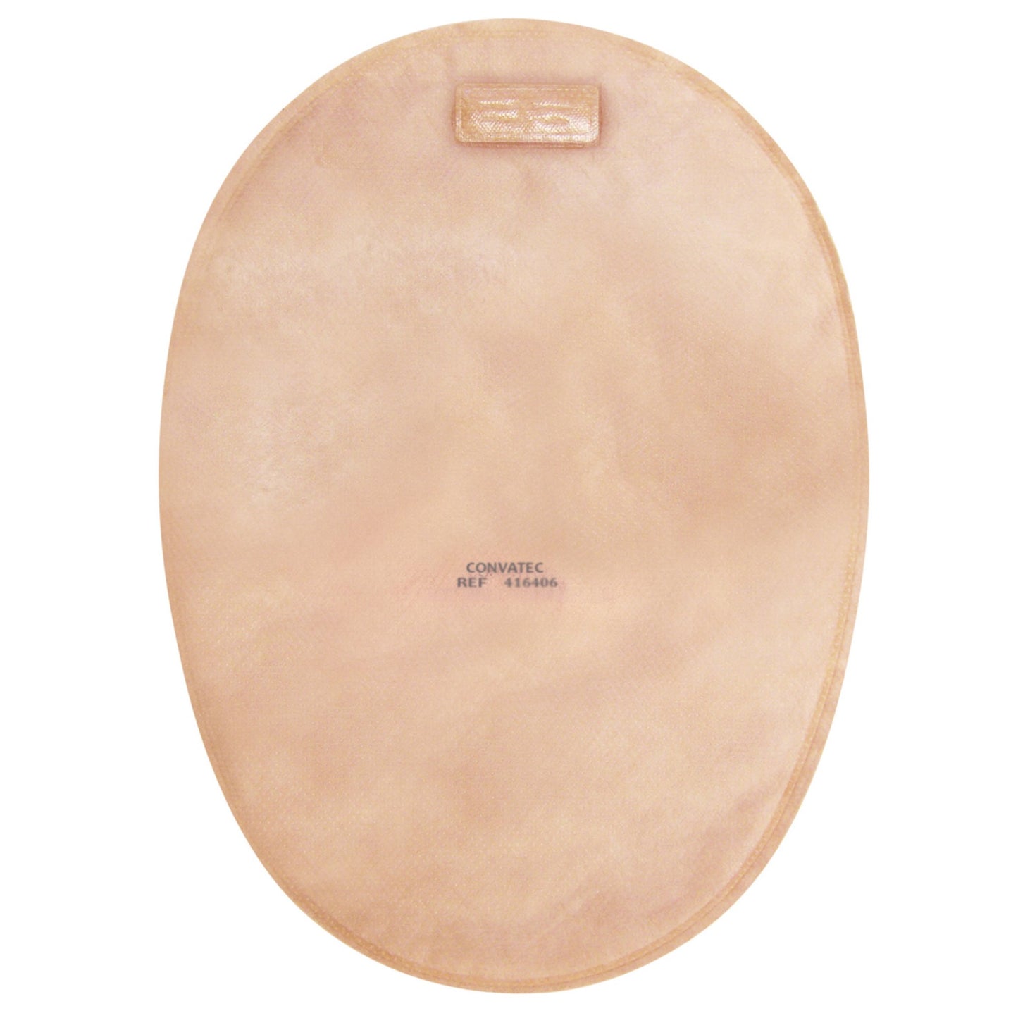 The Natura® + Two-Piece Closed End Beige Filtered Ostomy Pouch, 8 " Length, 1.75 " Flange