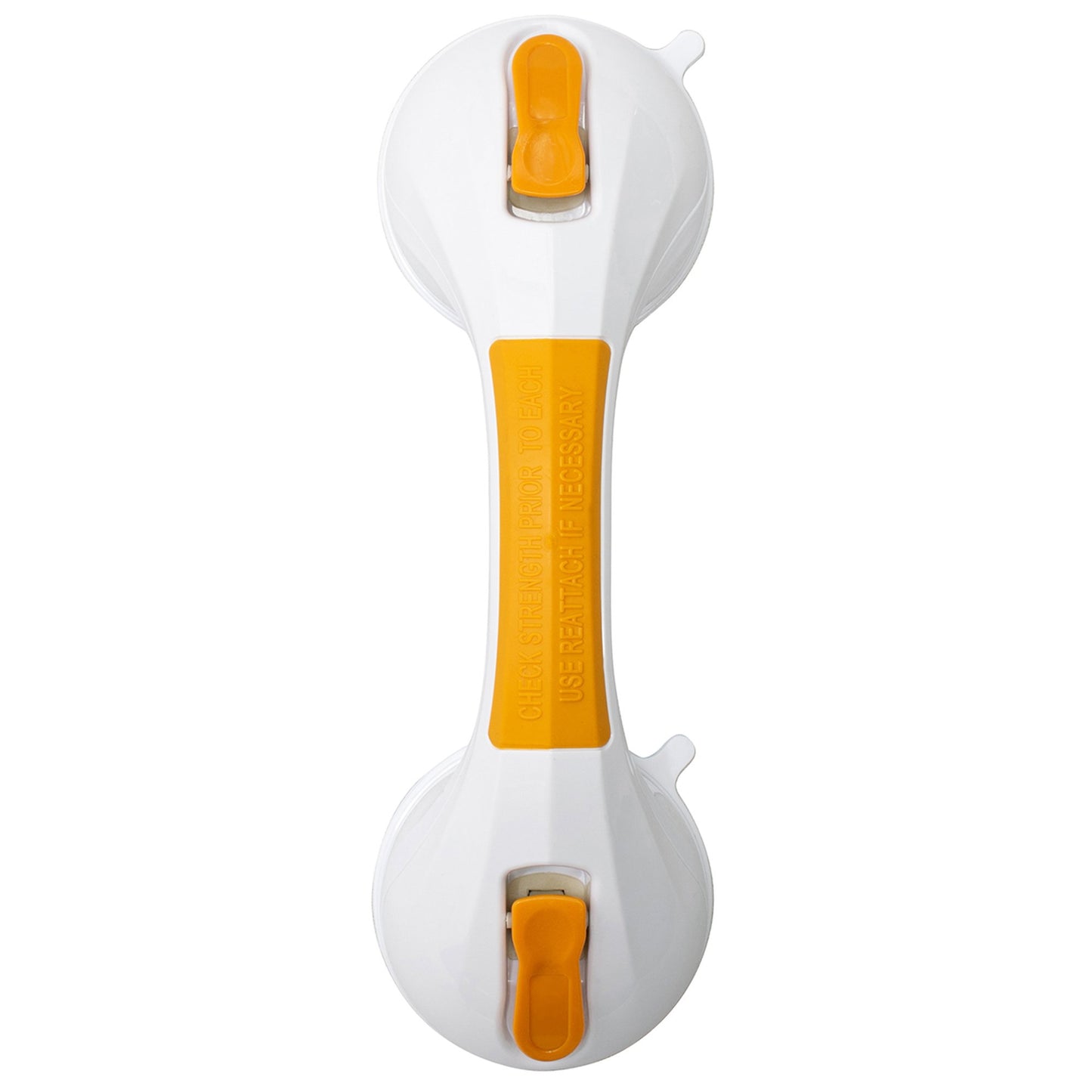 McKesson White / Yellow Plastic Suction-Cup Grab Bar