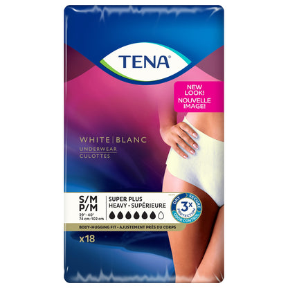 Tena® Women™ Super Plus Heavy Absorbent Underwear, Small / Medium, 18 ct