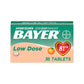 Bayer Chewable Low Dose Aspirin Orange, 36 Chewable Tablets