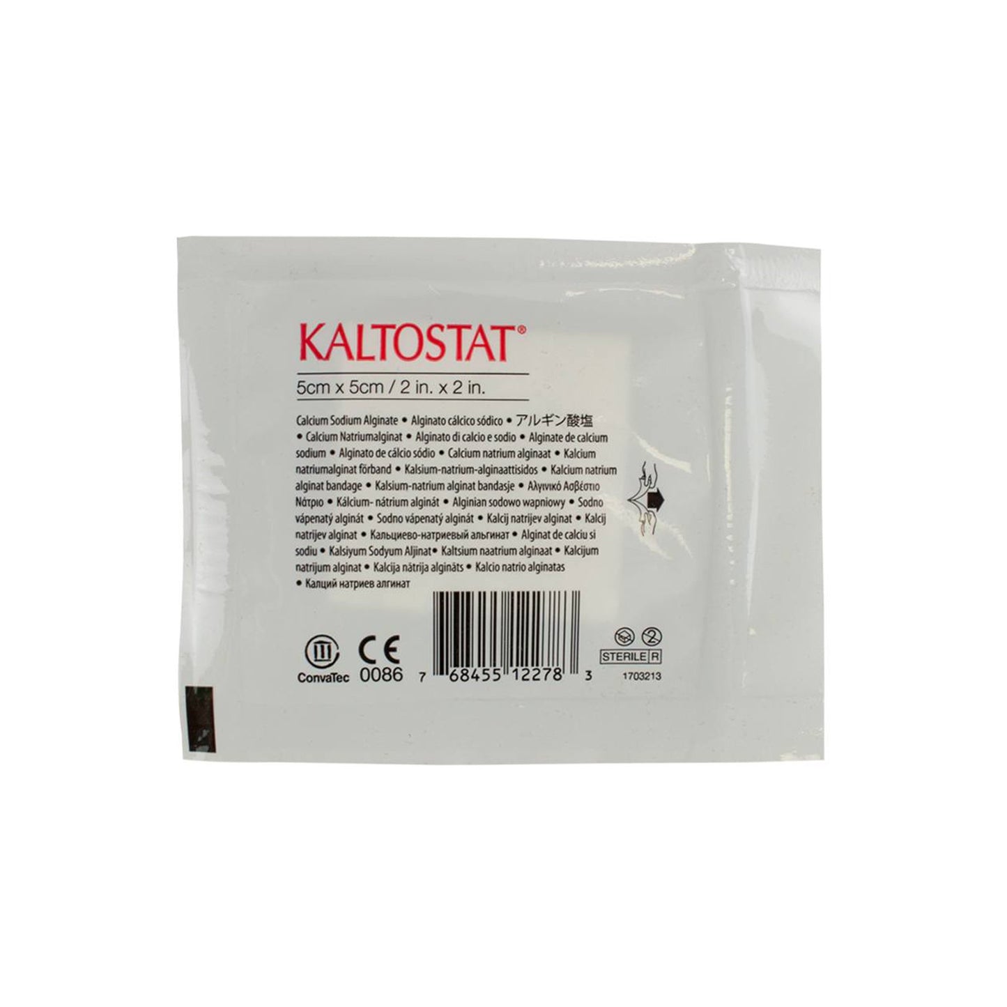 Kaltostat® Calcium Alginate Dressing, 2 x 2 Inch, 10 ct