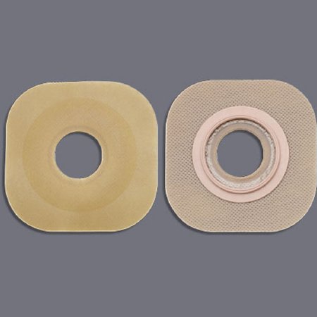 Ostomy Barrier New Image™ Flextend™ Precut, Extended Wear Without Tape 44 mm Flange Green Code System Hydrocolloid 1-1/4 Inch Opening