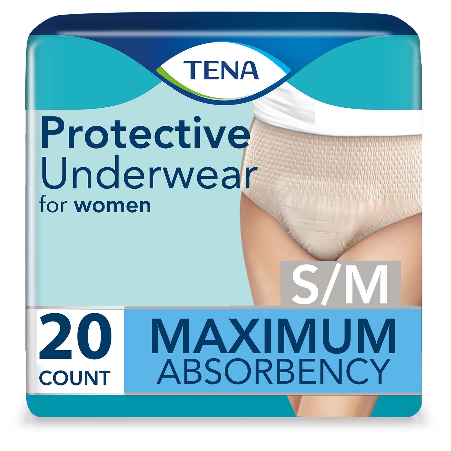Tena® ProSkin™ Maximum Absorbent Underwear, Small / Medium, 20 ct