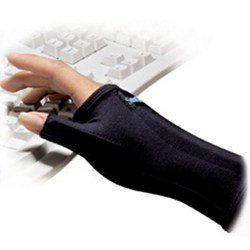 IMAK® RSI SmartGlove with Thumb Support Glove, Medium, Black