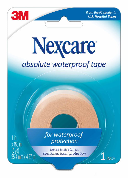 3M™ Nexcare™ Foam Medical Tape, 1 Inch x 5 Yard, Tan