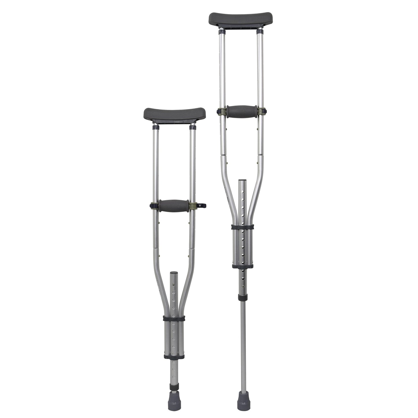 McKesson Underarm Crutches, 4 ft. 6 in. - 6 ft. 6 in.