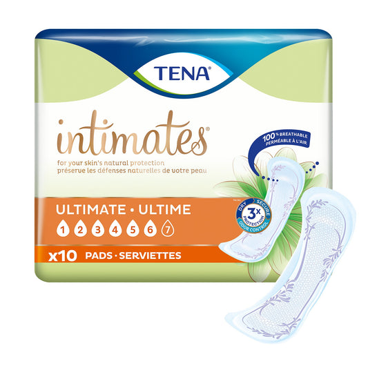 Tena® Intimates™ Ultimate Bladder Control Pad, 16" Length, 10 ct