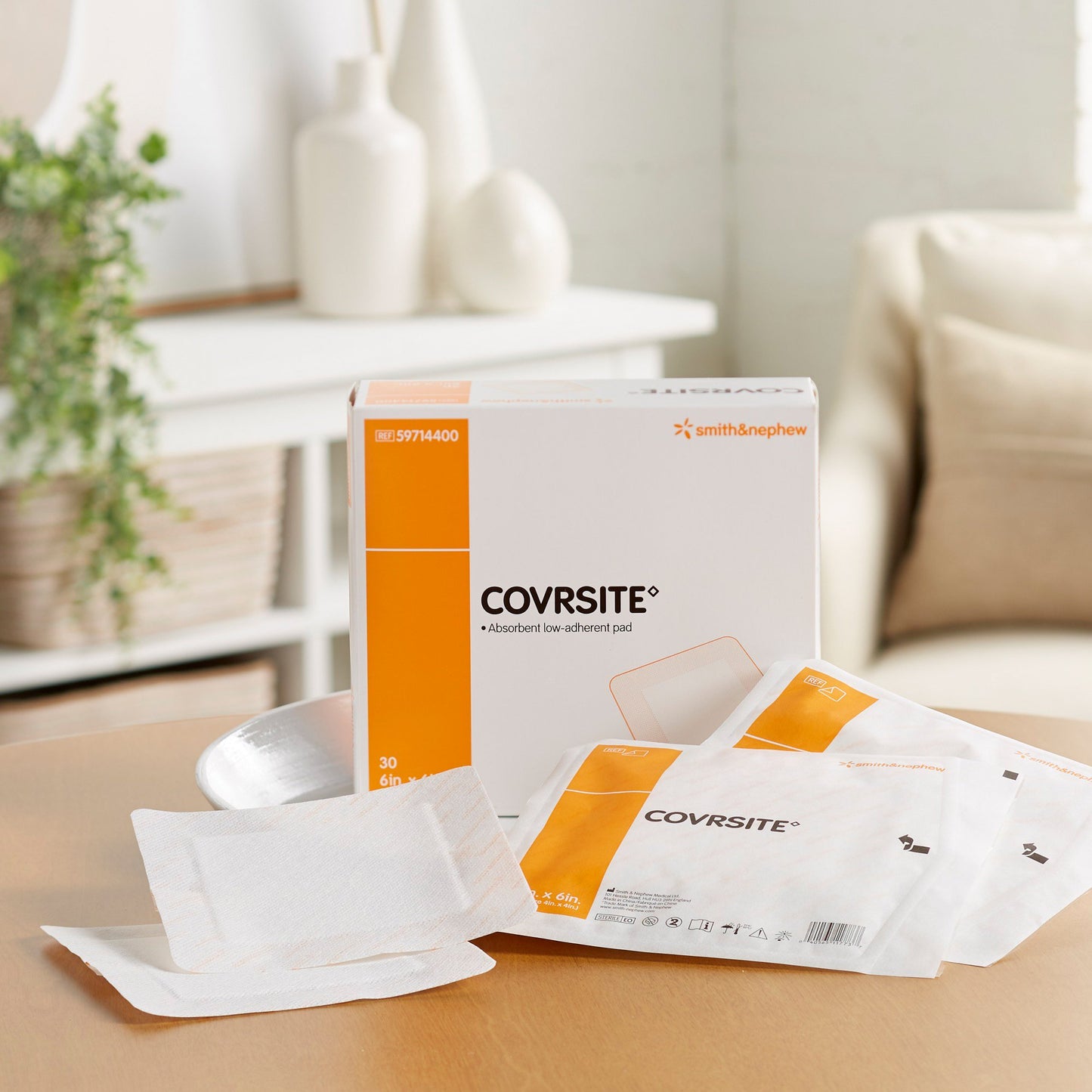 Covrsite Composite Dressing, 6 x 6 Inch, 30 ct