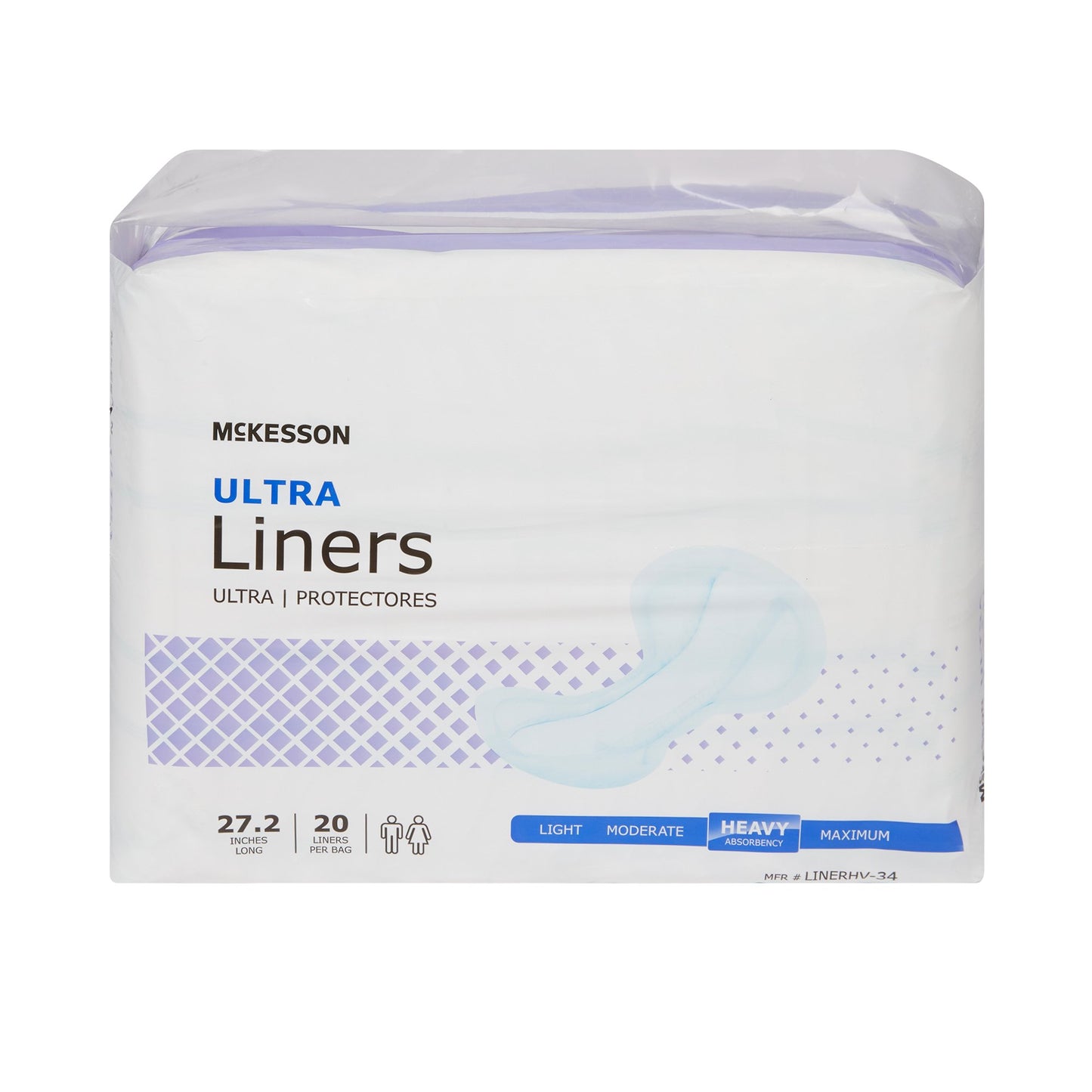 McKesson Ultra Incontinence Liner, 80 ct