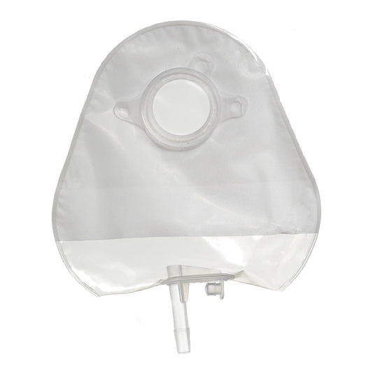 Little Ones® Sur-Fit Natura® Drainable Transparent Urostomy Pouch, 6 Inch Length, Pediatric, 1.25 Inch Flange, 10 ct