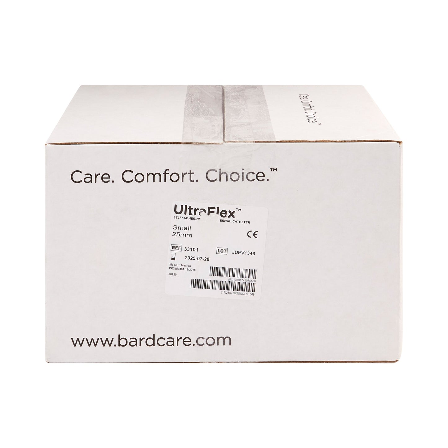 Bard UltraFlex® Male External Catheter, Small, 100 ct