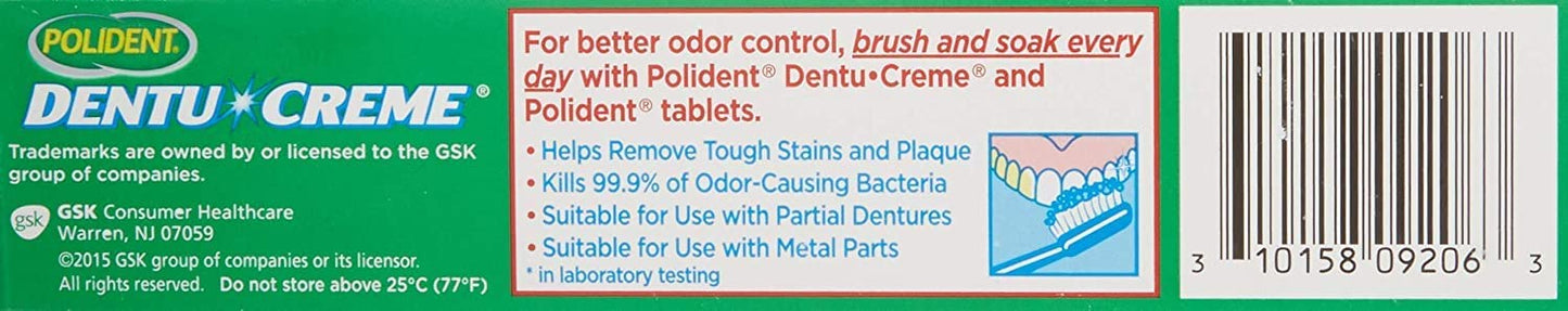 Polident® Dentu-Creme® Denture Cleaner