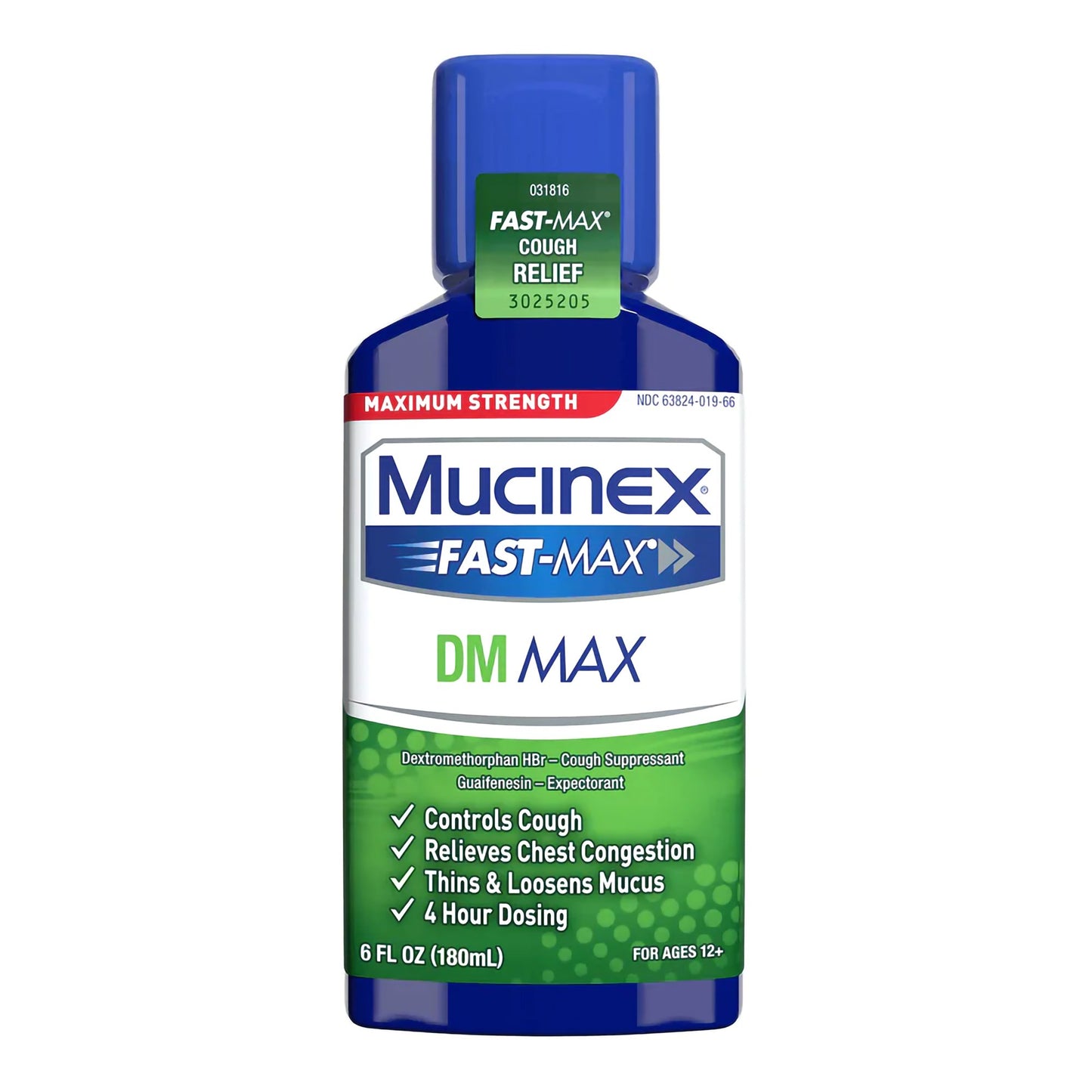 Mucinex® Fast-Max™ DM Max Guaifenesin / Dextromethorphan Cold and Cough Relief