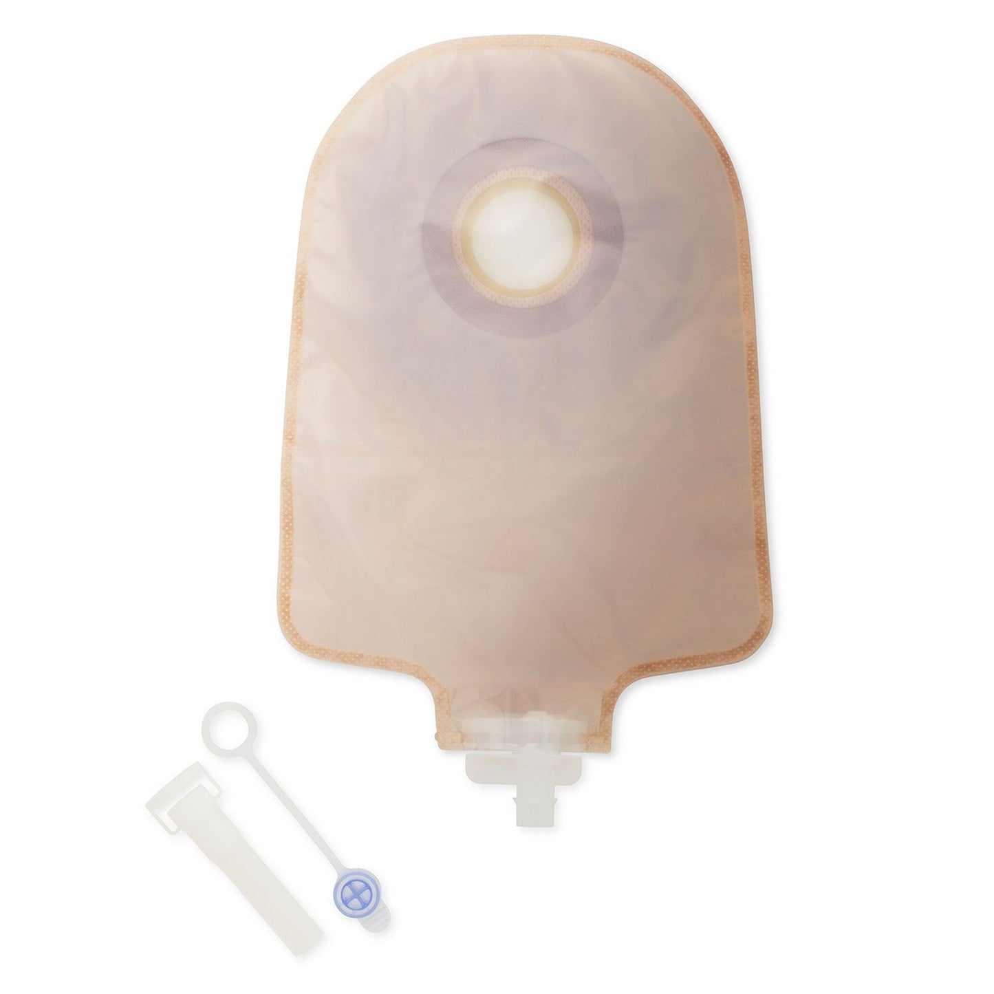 Premier™ One-Piece Drainable Transparent Urostomy Pouch, 9 Inch Length, 1-3/8 Inch Stoma, 5 ct
