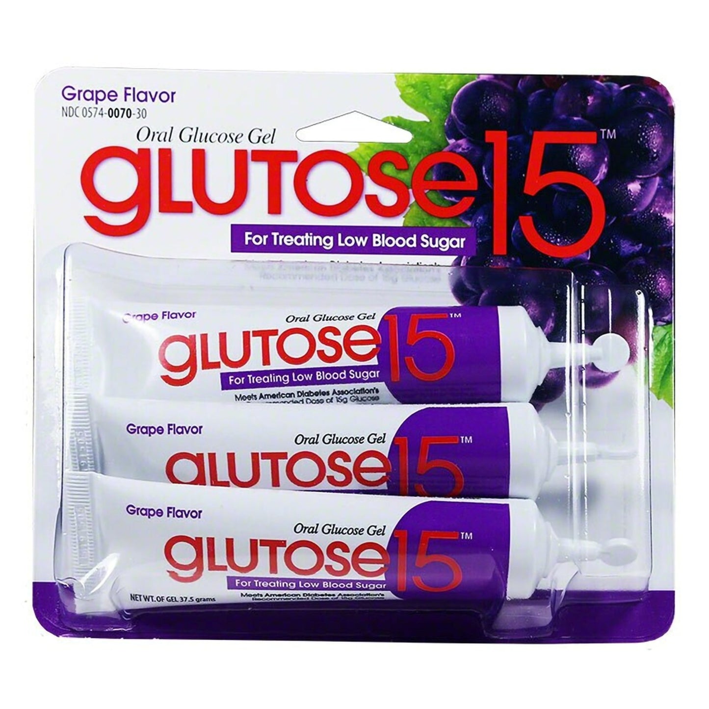 Glutose 15™ Grape Glucose Supplement