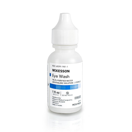 McKesson Eye Wash Solution, 1-ounce Squeeze Bottle