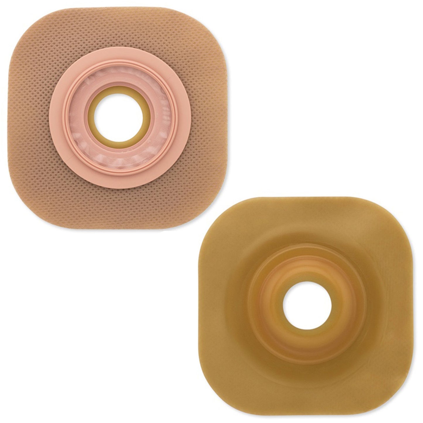 Ostomy Barrier FlexWear™ Precut, Standard Wear Adhesive Tape 57 mm Flange Red Code System Hydrocolloid 1-1/4 Inch Opening