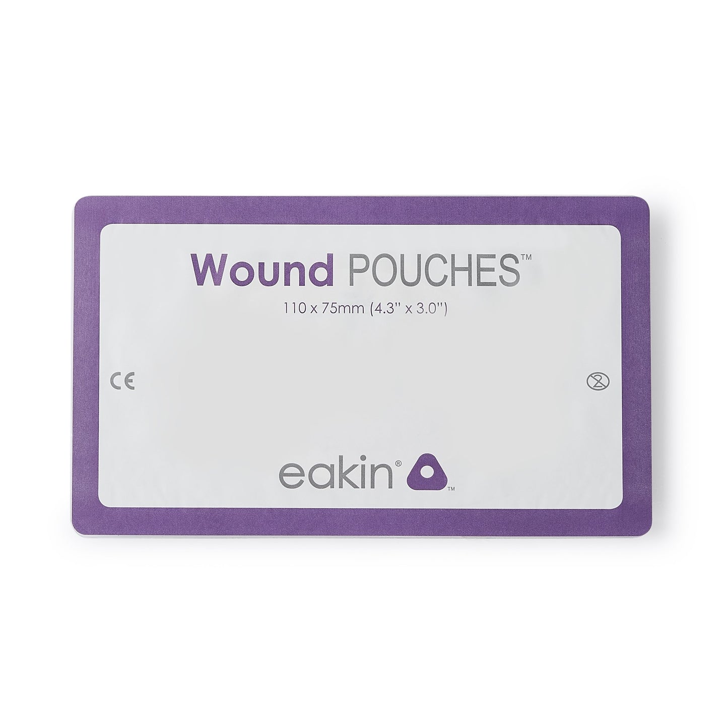 Eakin® Fistula and Wound Drainage Pouch, 3 x 4-3/10 Inch, 10 ct