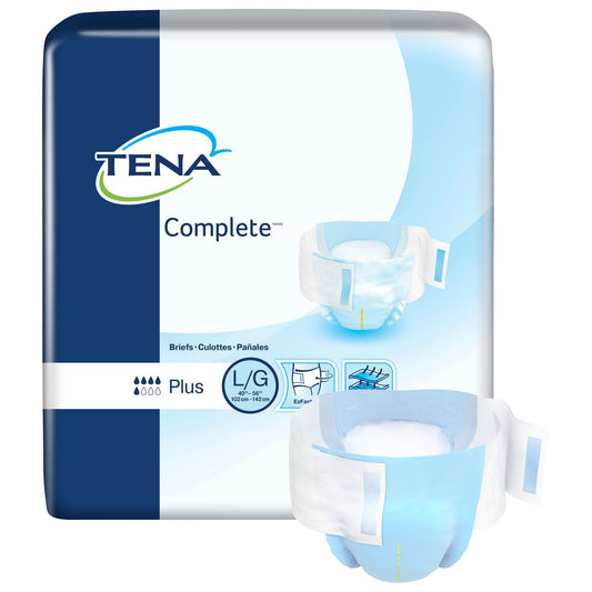 Tena® Complete™ Plus Incontinence Brief, Large, 24 ct