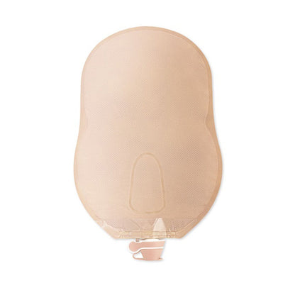 New Image™ Drainable Beige Urostomy Pouch, 9 Inch Length, 2.75 Inch Flange, 10 ct