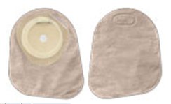 Premier™ One-Piece Closed End Beige Colostomy Pouch, 7 Inch Length, 1-3/16 Inch Stoma, 30 ct