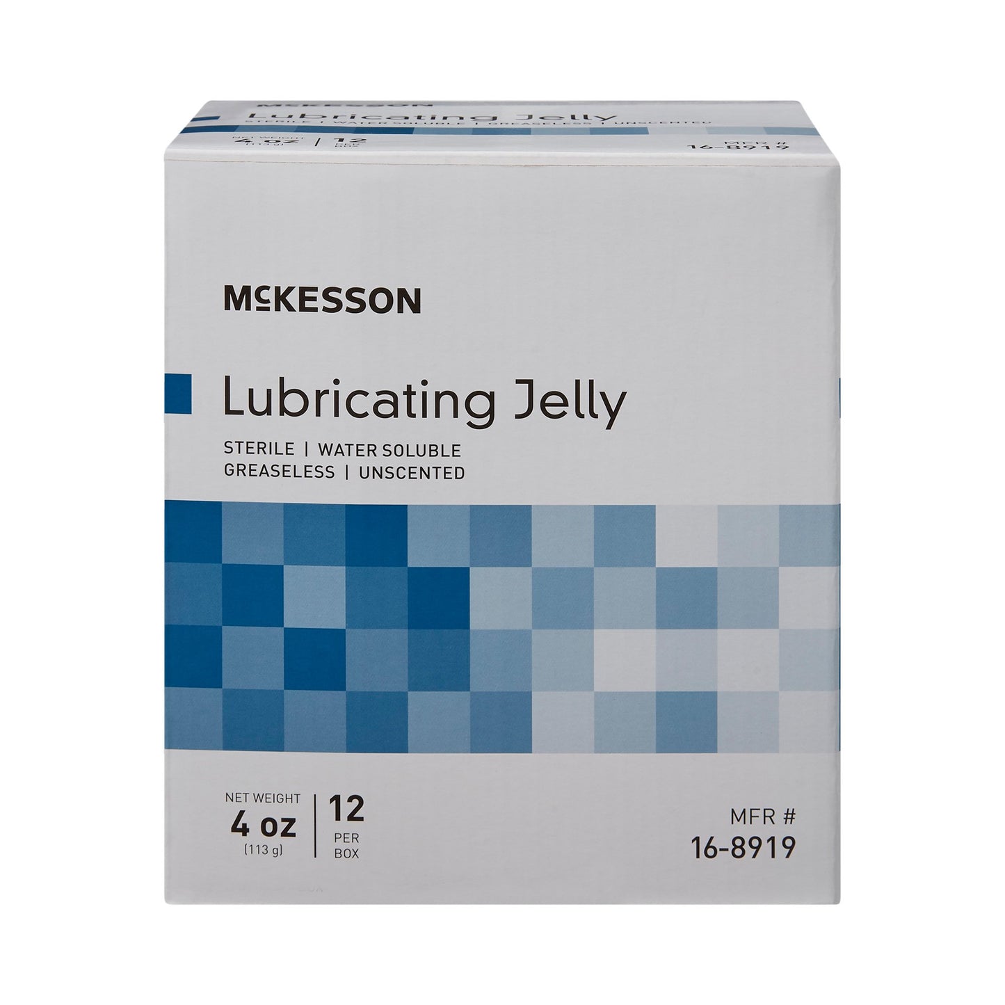 McKesson Lubricating Jelly, 12 ct