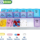 Ezy Dose® Pill Organizer, 5/8 x 1-1/4 x 7-1/4 Inch, 6 ct