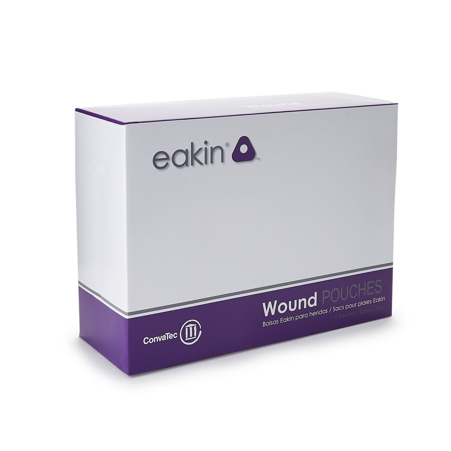 Eakin® Fistula and Wound Drainage Pouch, 6-3/10 x 9-7/10 Inch, 5 ct
