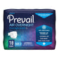 Prevail AIR Overnight Briefs, Heavy Absorbency, Unisex Adult, Disposable, Size 2, 45 to 62 Inch, Large, Orange, 72 ct