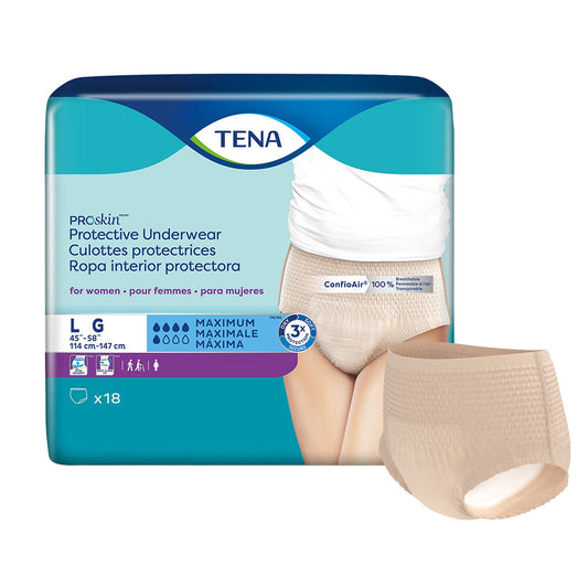 Tena® ProSkin™ Maximum Absorbent Underwear, Large, 18 ct