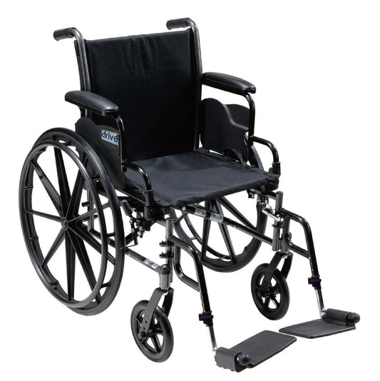 Drive™ Cruiser III Lightweight Wheelchair, 20-Inch Seat Width