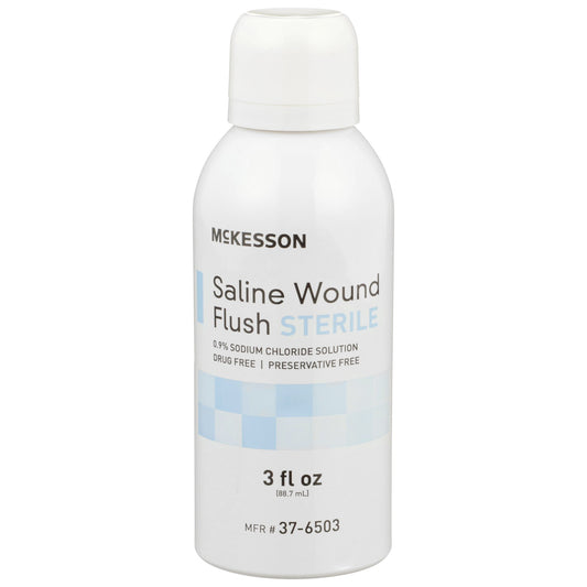 McKesson Saline Wound Flush, Spray Can, Sterile, 3 oz