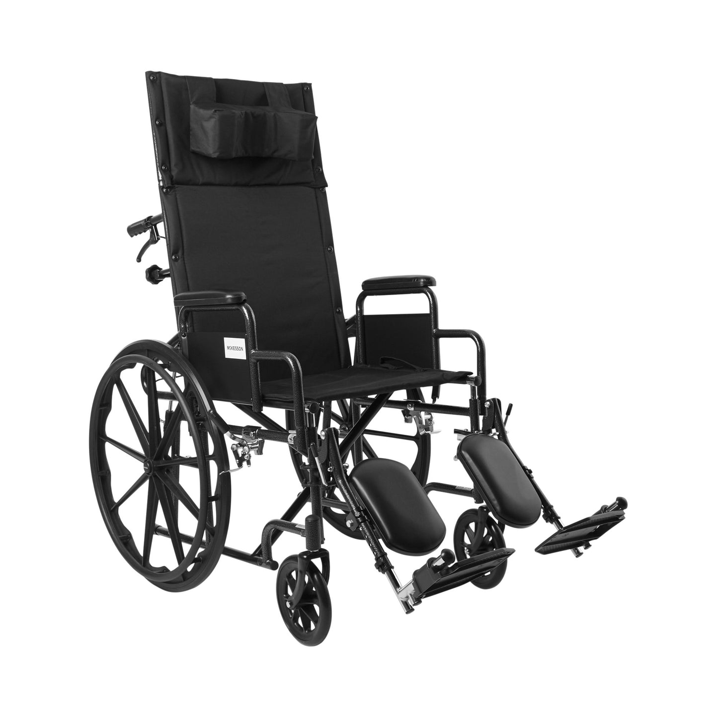McKesson Reclining Wheelchair, 20-Inch Seat Width
