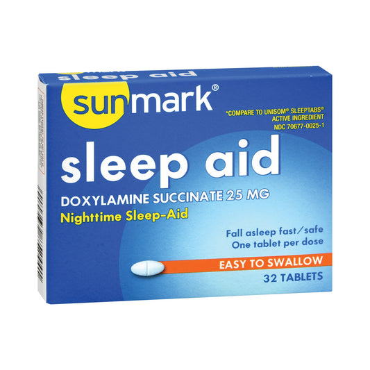 Sunmark® Doxylamine Succinate Sleep Aid, 32 ct