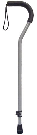 Drive™ Aluminum Offset Cane, 28.75 – 37.75 Inch Height, 6 canes