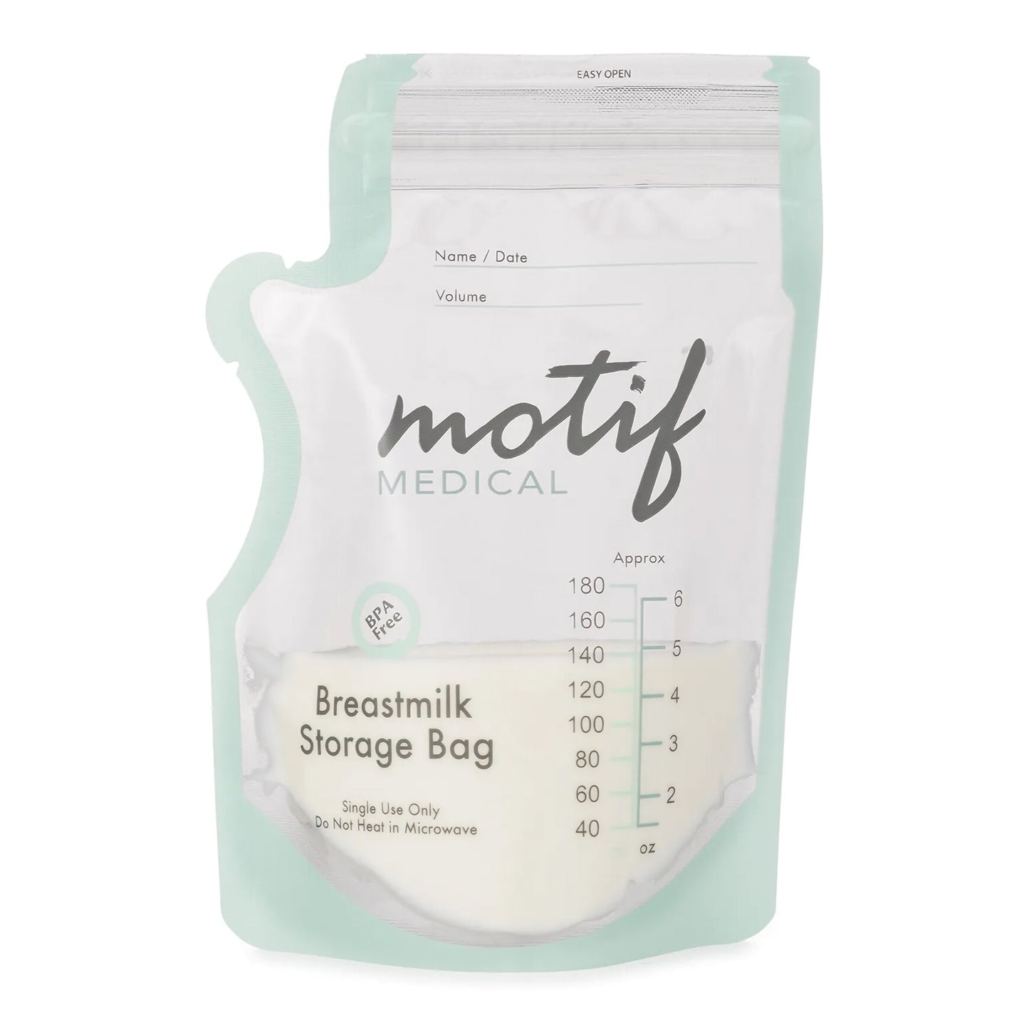Bag, Storage Breastmilk Dbl Proof Zipper (40/Pk 16Pk/Cs), 40 ct