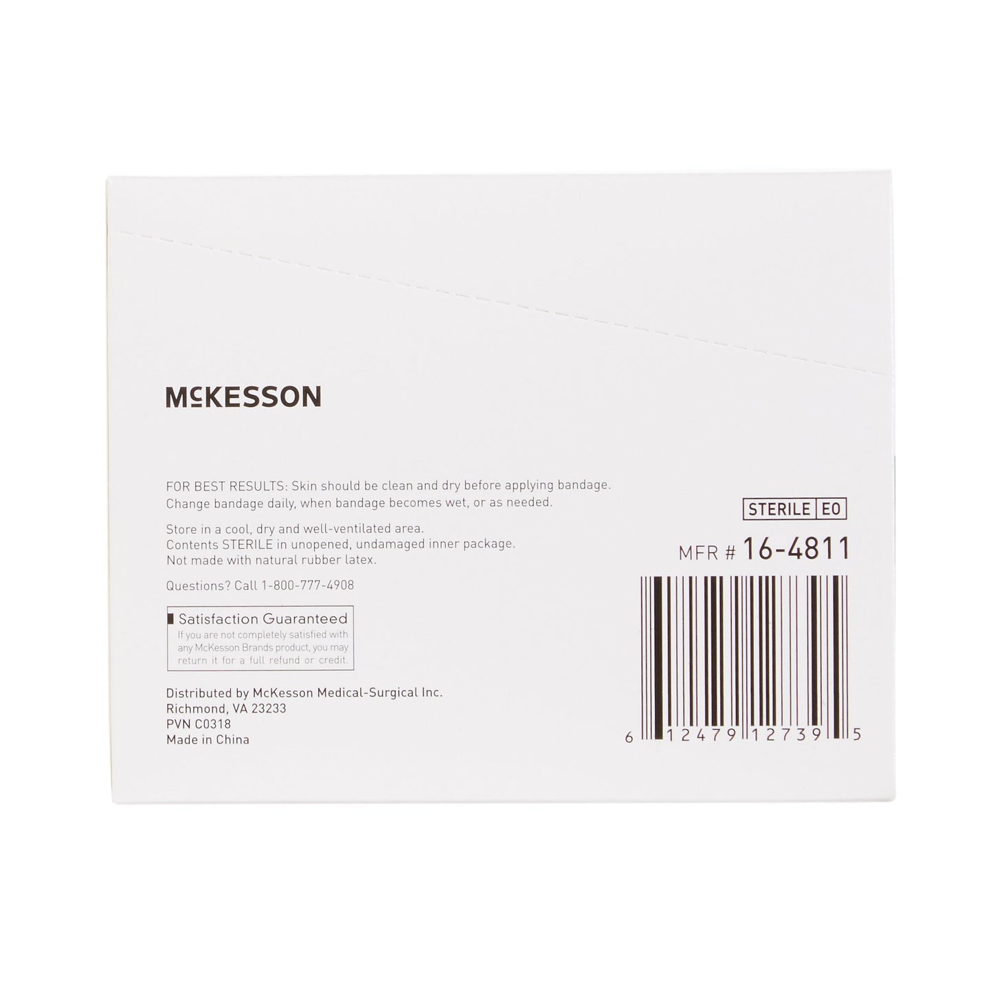 McKesson Tan Adhesive Strip, 1 x 3 Inch, 100 ct