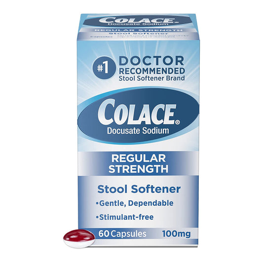 Colace® Docusate Sodium Stool Softener