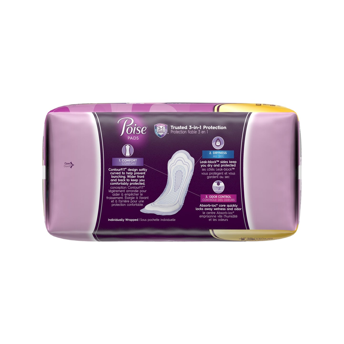 Poise Bladder Control Pads, Heavy Absorbency, 33 ct