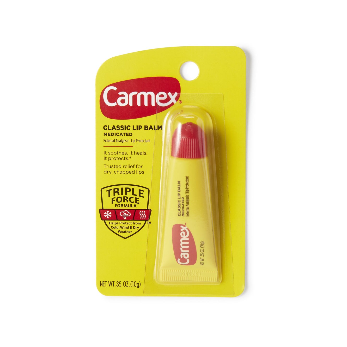 Carmex® Medicated Lip Balm 0.35 oz. Tube, 12 ct