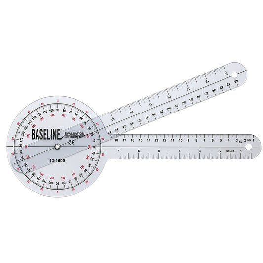 Baseline® Goniometer, 12 Inch Arms