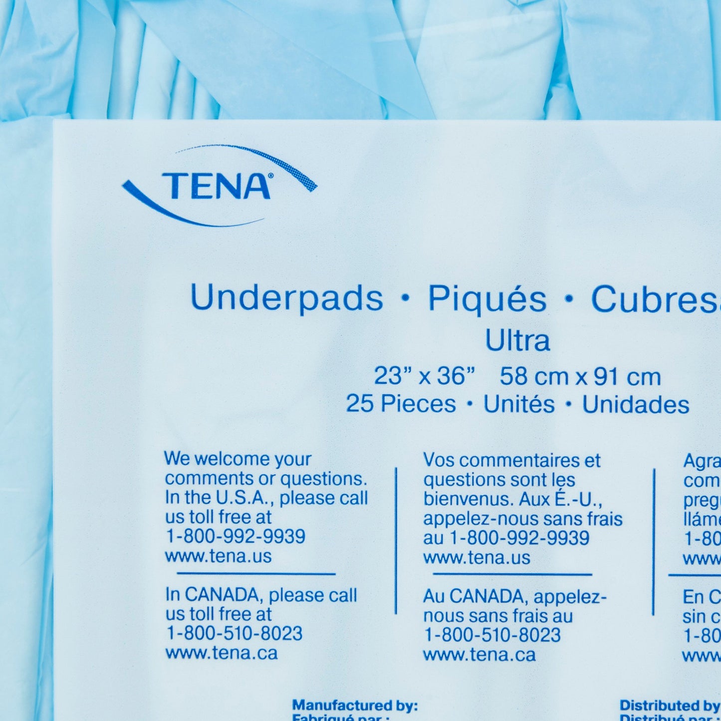 Tena® Ultra Underpad, 23 x 36 Inch, 100 ct