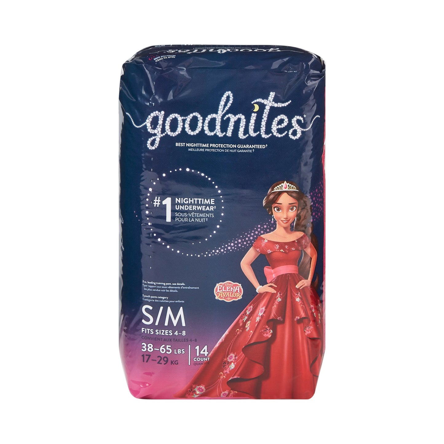 GoodNites® Absorbent Underwear, Small / Medium, Girl, 14 ct