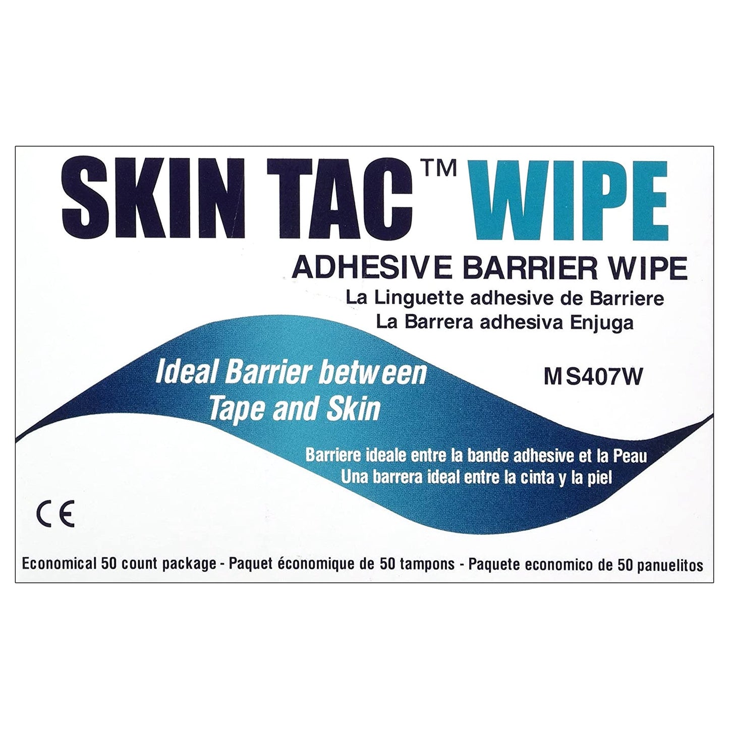 Skin Tac™ Skin Barrier Wipe, 50 ct