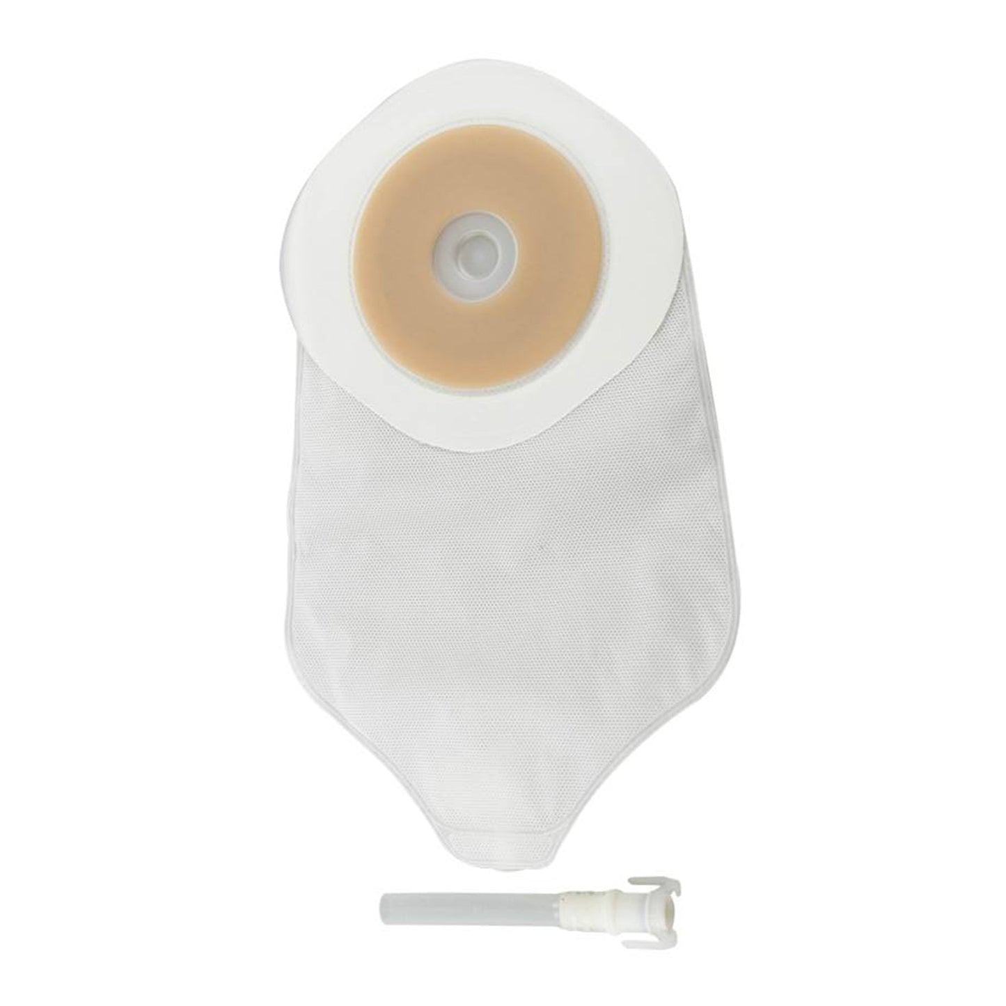 ActiveLife® One-Piece Drainable Transparent Urostomy Pouch, 11 Inch Length, 1-1/8 Inch Stoma, 10 ct