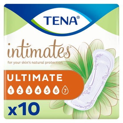 Tena® Intimates™ Ultimate Bladder Control Pad, 16" Length, 10 ct