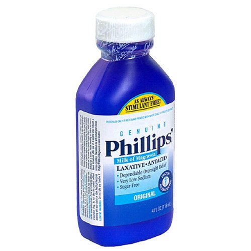 Phillips'® Milk of Magnesia Magnesium Hydroxide Laxative